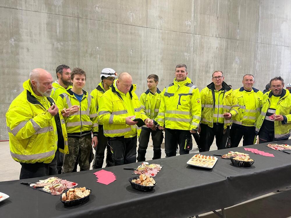 Hlavní montáž třídicí linky ve Francii dokončena