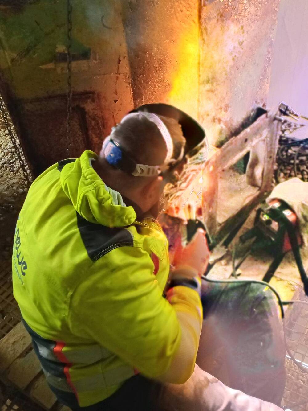 Oprava dopravníkové technologie