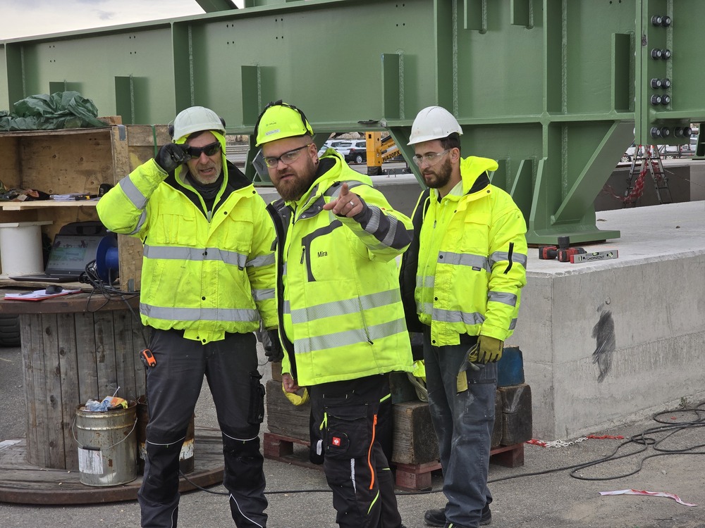 Montáž ocelových konstrukcí fáze I