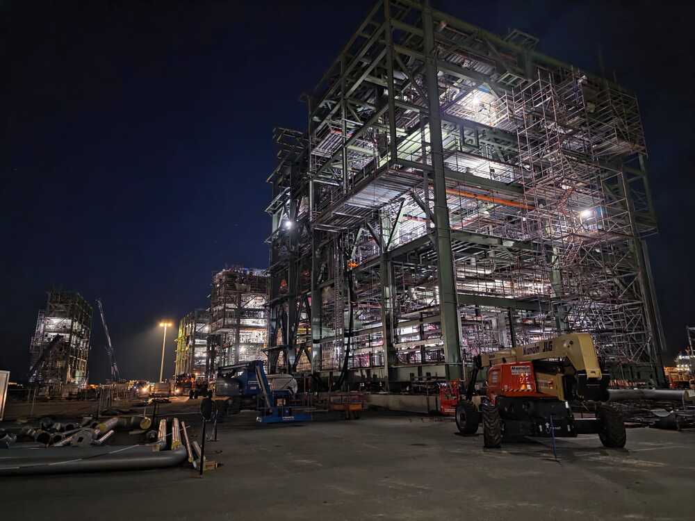 Montáž ocelových konstrukcí fáze I