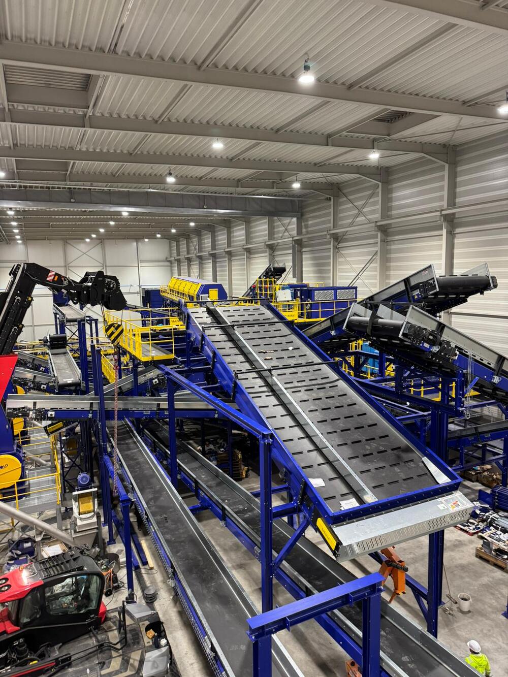 Montáž třídící linky