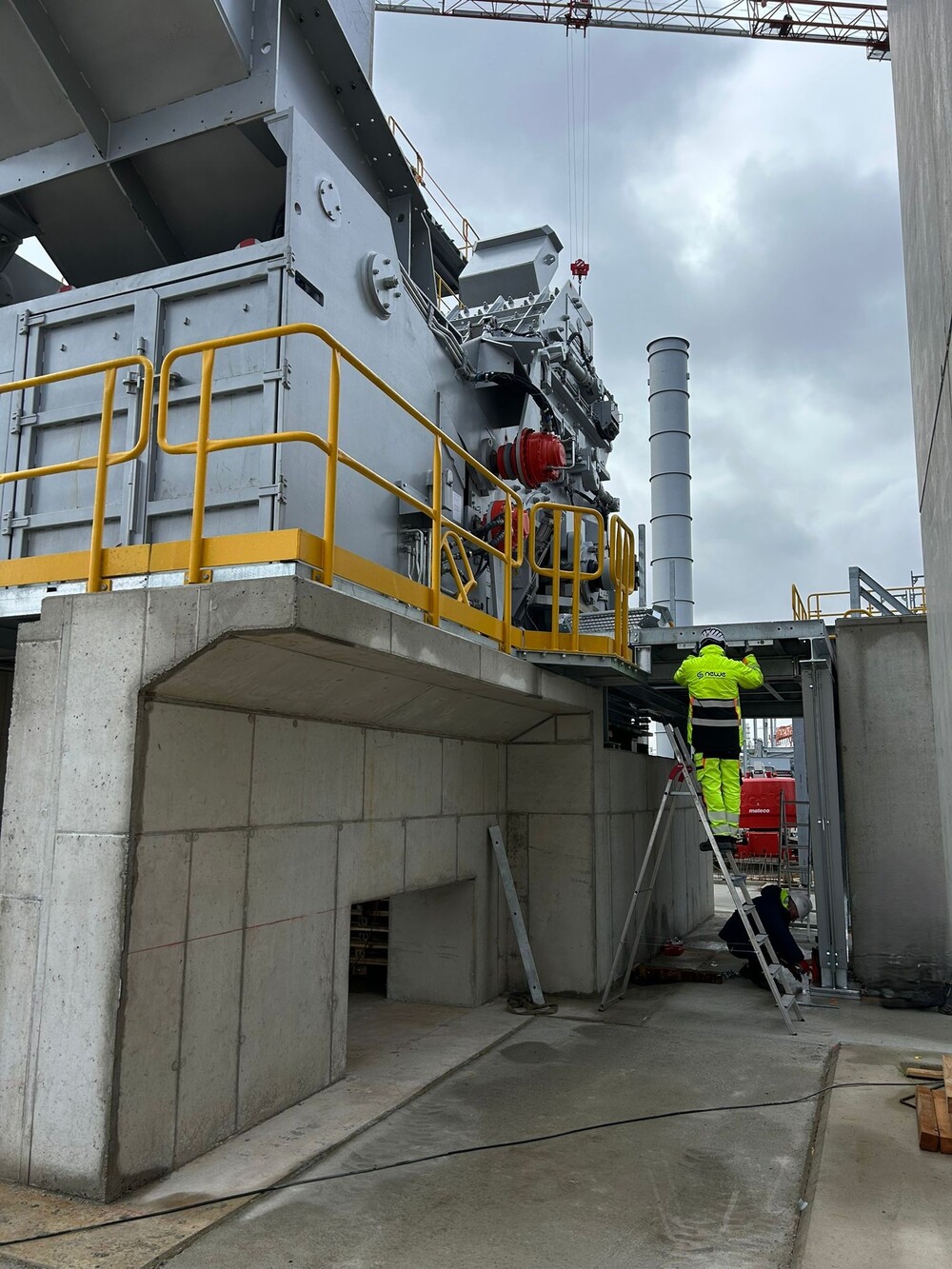 Montáž ocelových konstrukcí a deskových dopravníků