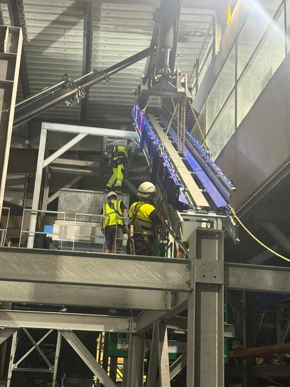 Modernizace třídicí linky na ostrově Réunion